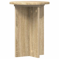 Produktbild för Växtställ 2 pcs Sonoma-ek Ø29,5 x 40 cm Konstruerat trä