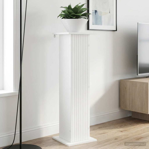 vidaXL Växtställ 2 pcs Vit 30,5 x 30 x 100,5 cm Konstruerat trä