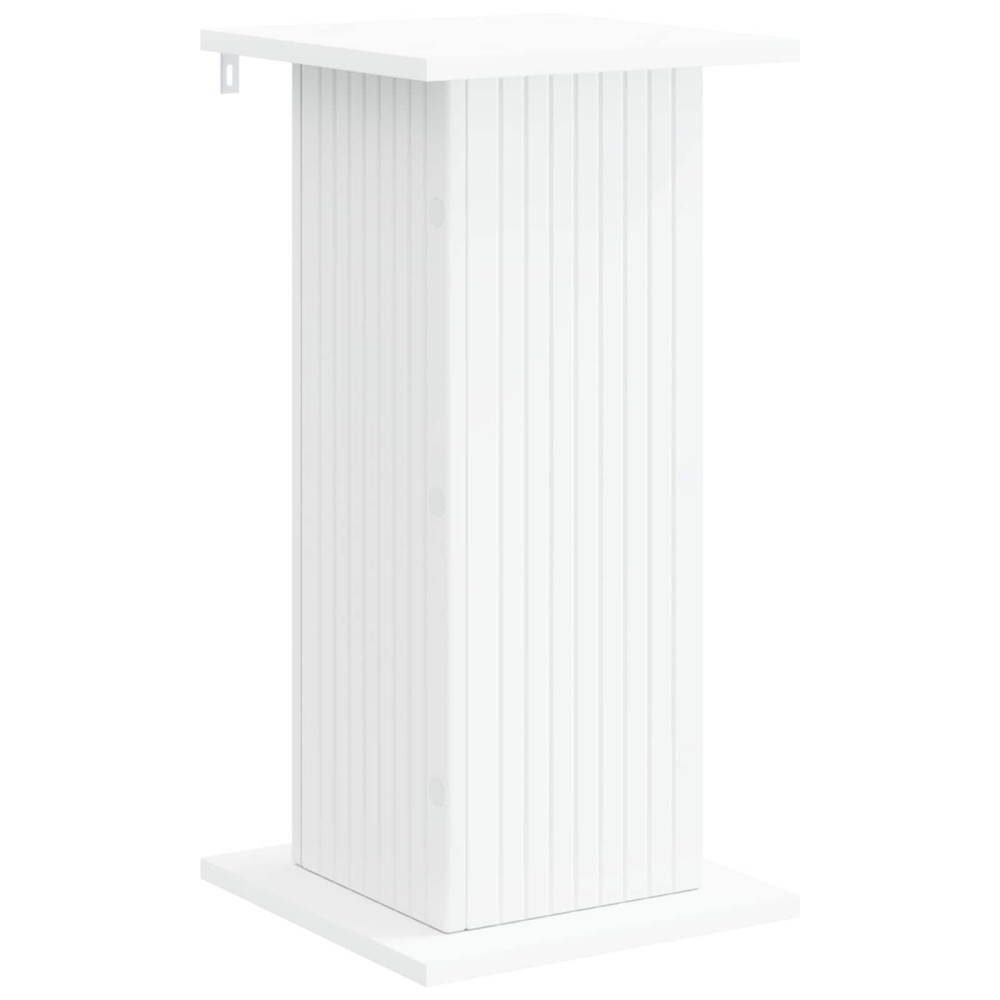 Produktbild för Växtställ 2 pcs Vit 30,5 x 30 x 60,5 cm Konstruerat trä