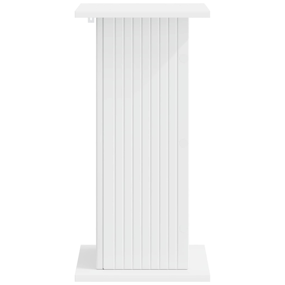 Produktbild för Växtställ 2 pcs Vit 30,5 x 30 x 60,5 cm Konstruerat trä