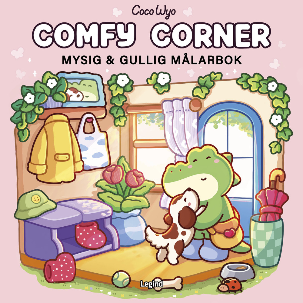 Produktbild för Målarbok : Comfy Corner