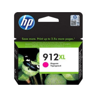 Produktbild för HP 912XL - Lång livslängd - magenta - original - bläckpatron