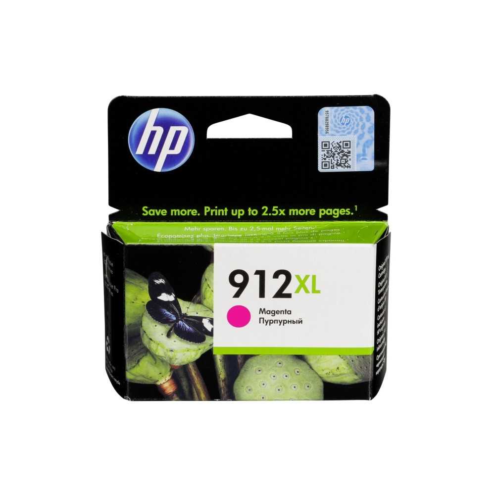 Produktbild för HP 912XL - Lång livslängd - magenta - original - bläckpatron
