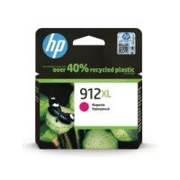 Produktbild för HP 912XL - Lång livslängd - magenta - original - bläckpatron