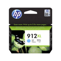 Produktbild för HP 912XL - Lång livslängd - cyan - original - bläckpatron