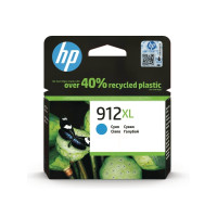 Produktbild för HP 912XL - Lång livslängd - cyan - original - bläckpatron