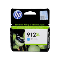 Produktbild för HP 912XL - Lång livslängd - cyan - original - bläckpatron