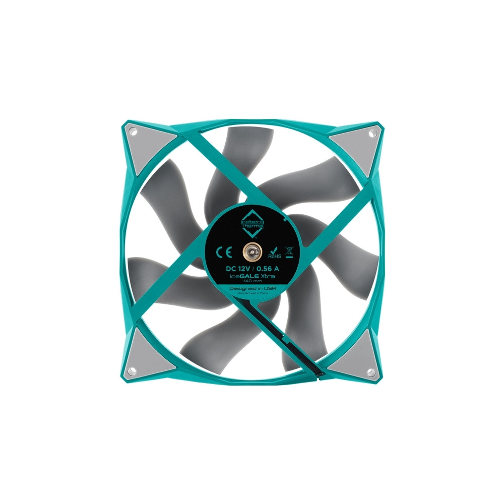 Produktbild för Iceberg Thermal IceGALE Xtra, Fan, 14 cm, 500 RPM, 2500 RPM,...