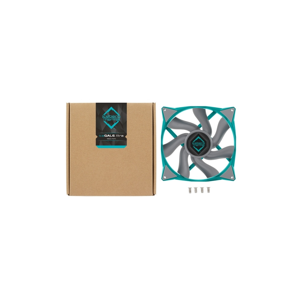 Produktbild för Iceberg Thermal IceGALE Xtra, Fan, 14 cm, 500 RPM, 2500 RPM,...