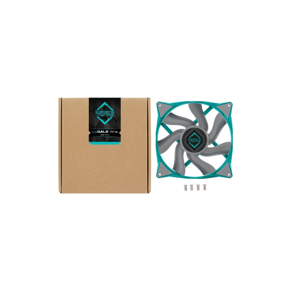 Produktbild för Iceberg Thermal IceGALE Xtra, Fan, 14 cm, 500 RPM, 2500 RPM,...