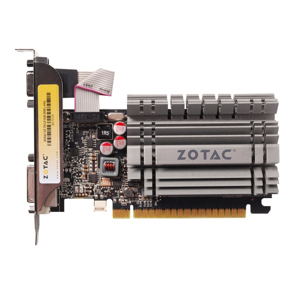 Produktbild för ZOTAC GeForce GT 730 - grafikkort - GF GT 730 - 4 GB