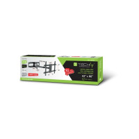 Produktbild för TECHly monteringssats - fullständig rörelse - för LCD-display - extra lång - svart