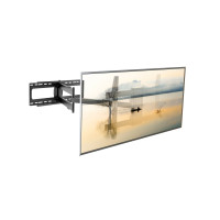 Produktbild för TECHly monteringssats - fullständig rörelse - för LCD-display - extra lång - svart