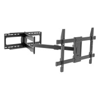 Produktbild för TECHly monteringssats - fullständig rörelse - för LCD-display - extra lång - svart