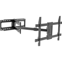 Produktbild för TECHly monteringssats - fullständig rörelse - för LCD-display - extra lång - svart