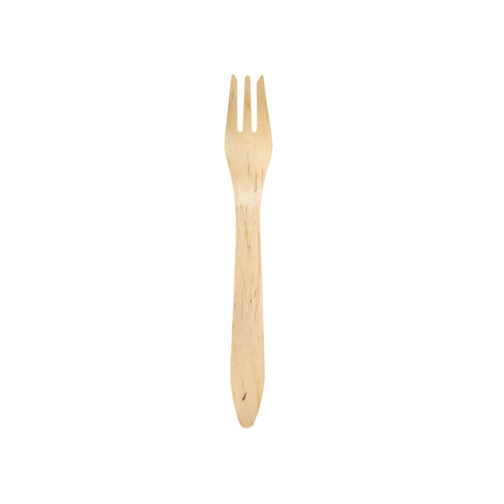 Produktbild för Bestick Duni gafflar, vaxbehandlade, 19 cm, förpackning med...