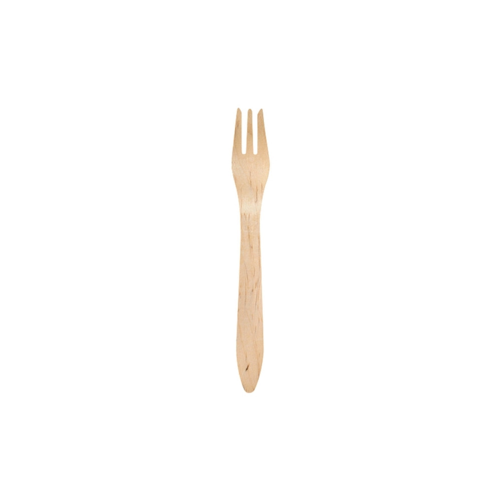 Produktbild för Bestick Duni gafflar, vaxbehandlade, 19 cm, förpackning med...
