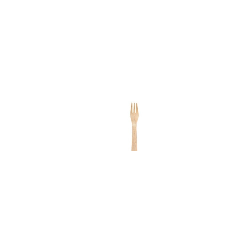 Produktbild för Bestick Duni gafflar, vaxbehandlade, 19 cm, förpackning med...