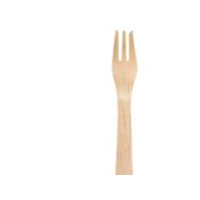 Produktbild för Bestick Duni gafflar, vaxbehandlade, 19 cm, förpackning med...