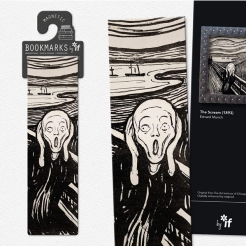 If plc Classics Magnetic Bookmarks - The Scream (bok, eng)
