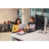 Produktbild för HP 720M - mus - 21° semi-vertikal lutning - Bluetooth, 2.4 GHz - rosa