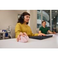 Produktbild för HP 720M - mus - 21° semi-vertikal lutning - Bluetooth, 2.4 GHz - rosa