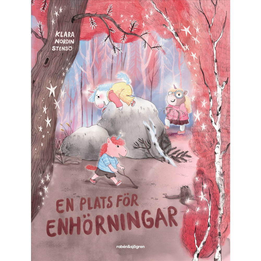 Produktbild för En plats för enhörningar (inbunden)