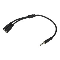 Produktbild för StarTech.com Slim stereosplitterkabel