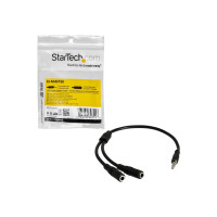 Produktbild för StarTech.com Slim stereosplitterkabel