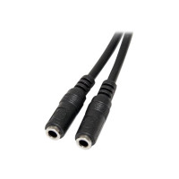 Produktbild för StarTech.com Slim stereosplitterkabel