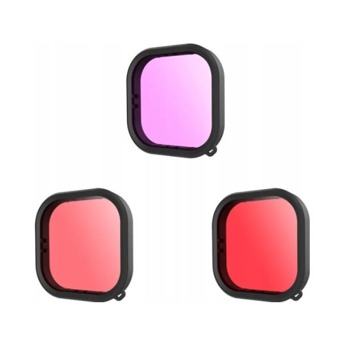 Telesin Lens waterproof filter set Telesin for GoPro Hero 9 / Hero 1...
