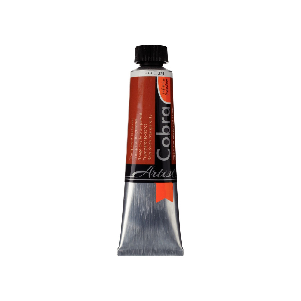 Produktbild för Cobra Artist Water-Mixable Oil Colour Tube Transparent Oxide...