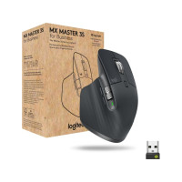 Produktbild för Logitech Master Series MX Master 3S for Business - mus - Bluetooth - grafit