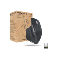Produktbild för Logitech Master Series MX Master 3S for Business - mus - Bluetooth - grafit