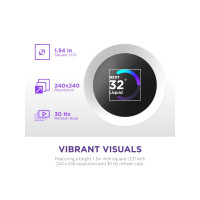 Produktbild för NZXT Kraken Plus RGB 240, Allt-i-ett vätskekylare, 12 cm, Vi...