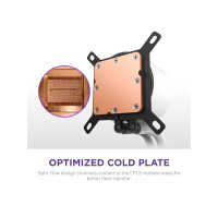 Produktbild för NZXT Kraken Plus RGB 240, Allt-i-ett vätskekylare, 12 cm, Vi...