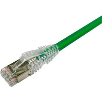Produktbild för NETCONNECT patchkabel kat 6A S/FTP PiMF, längd 2,0 m grön LS...
