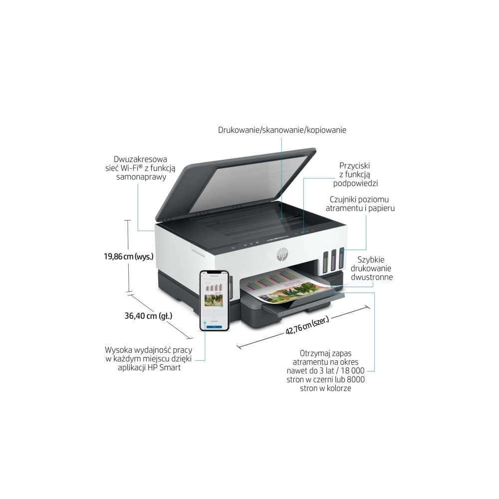 Produktbild för HP Smart Tank 720 All-in-One
