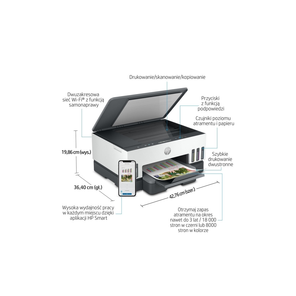 Produktbild för HP Smart Tank 720 All-in-One