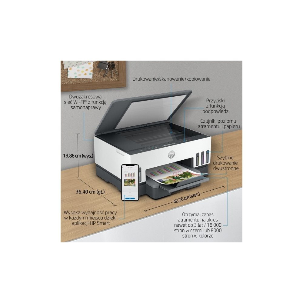 Produktbild för HP Smart Tank 720 All-in-One