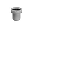 Produktbild för Purus rak övergång 1 1/2" invändig gänga till Ø32 mm instick...