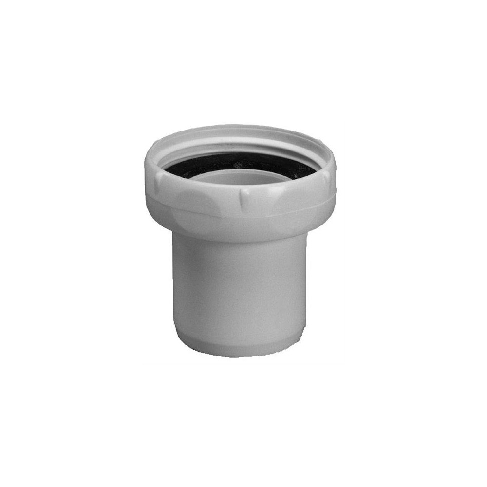 Produktbild för Purus rak övergång 1 1/2" invändig gänga till Ø32 mm instick...