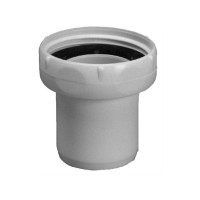 Produktbild för Purus rak övergång 1 1/2" invändig gänga till Ø32 mm instick...