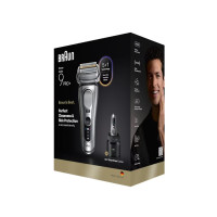 Produktbild för Braun Series 9 Pro+ 9667CC, Folierakapparat, Silver, Rostfri...