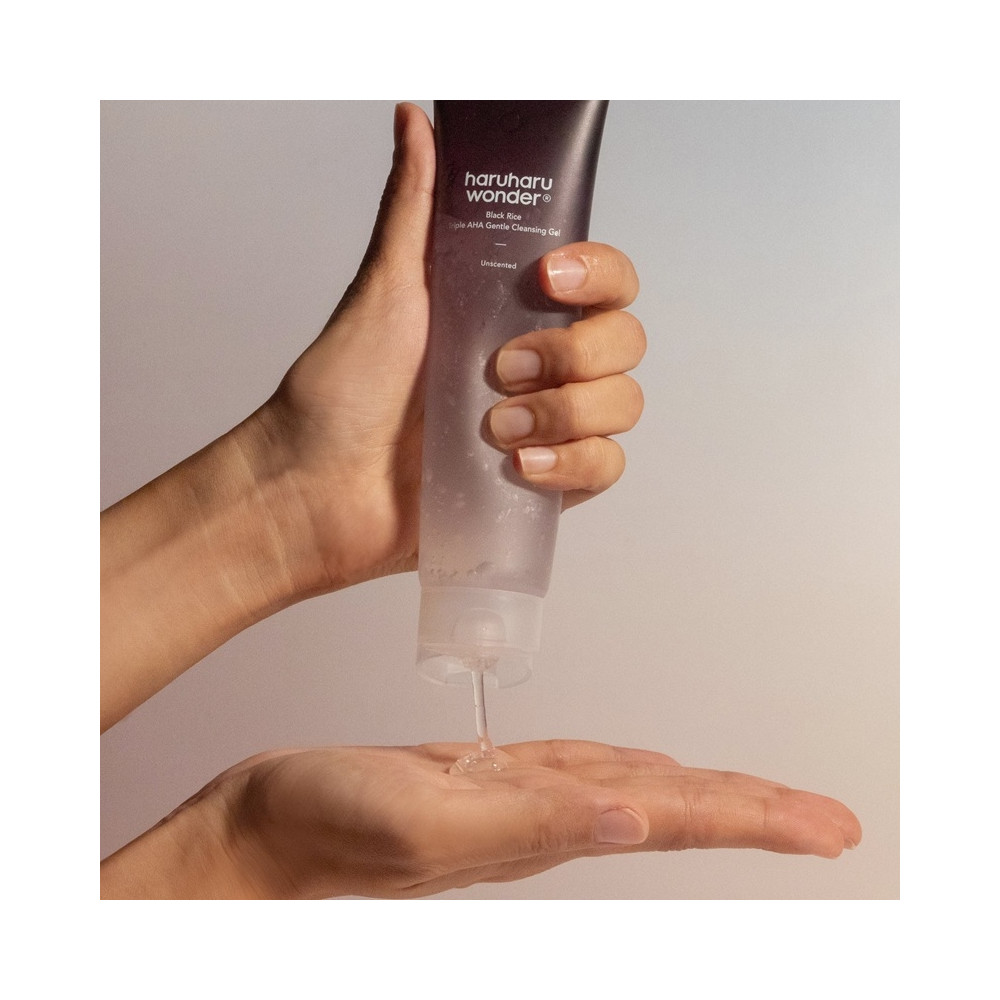 Produktbild för Black Rice Triple AHA Gentle Cleansing Gel 100ml