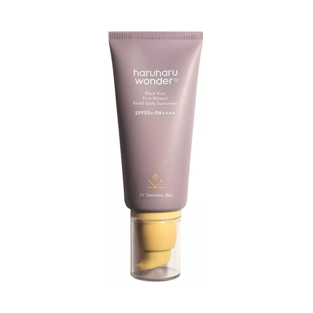 Produktbild för Black Rice Pure Mineral Relief Daily Sunscreen SPF 50+/PA++++ 50ml