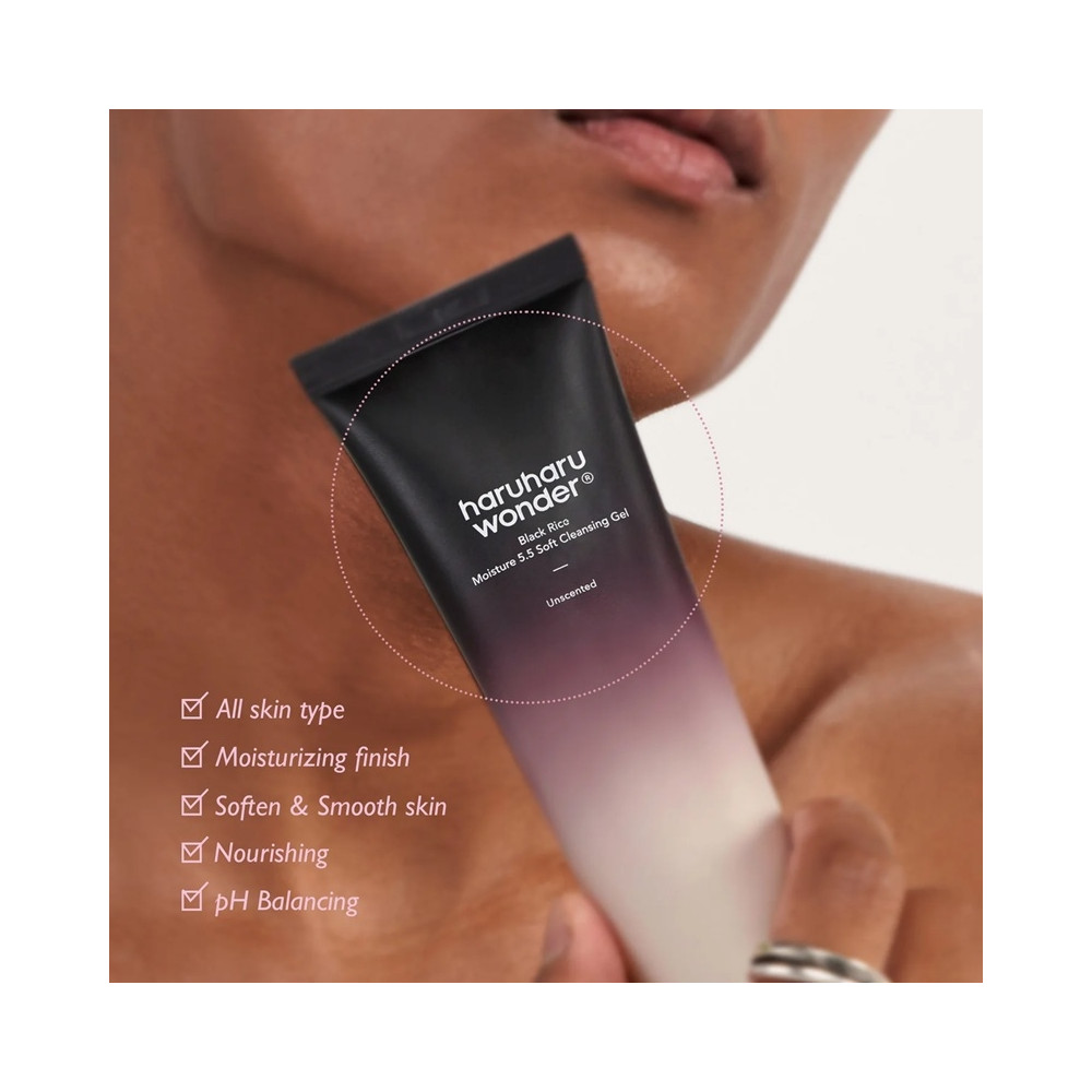Produktbild för Black Rice Moisture 5.5 Soft Cleansing Gel 100ml