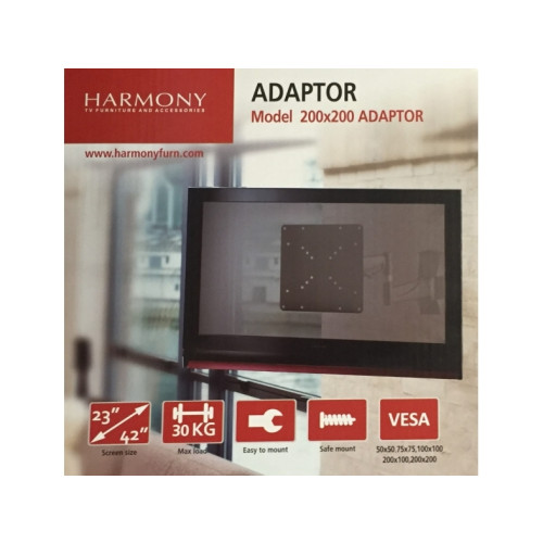 Harmony Furniture Harmony VESA-adapter 50x50, 75x75, 100x100, 200x100 och 200x... - Stativ & Fästen