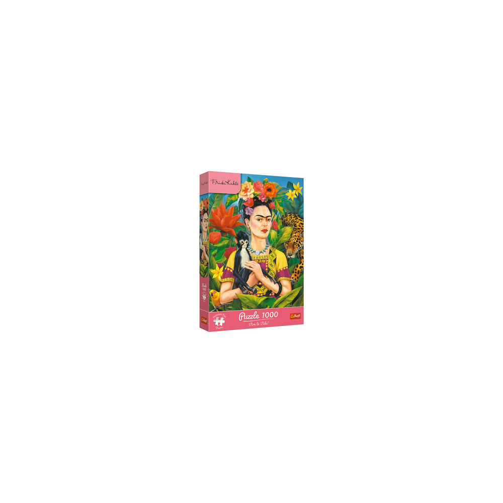 Produktbild för Pappussel Trefl 1000 Bitar Premium Frida Kahlo