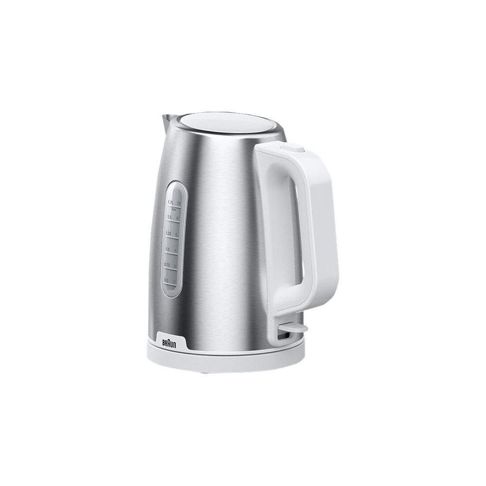 Produktbild för Braun PurShine WK 1500 WH - vattenkokare - rostfritt stål / vitt
